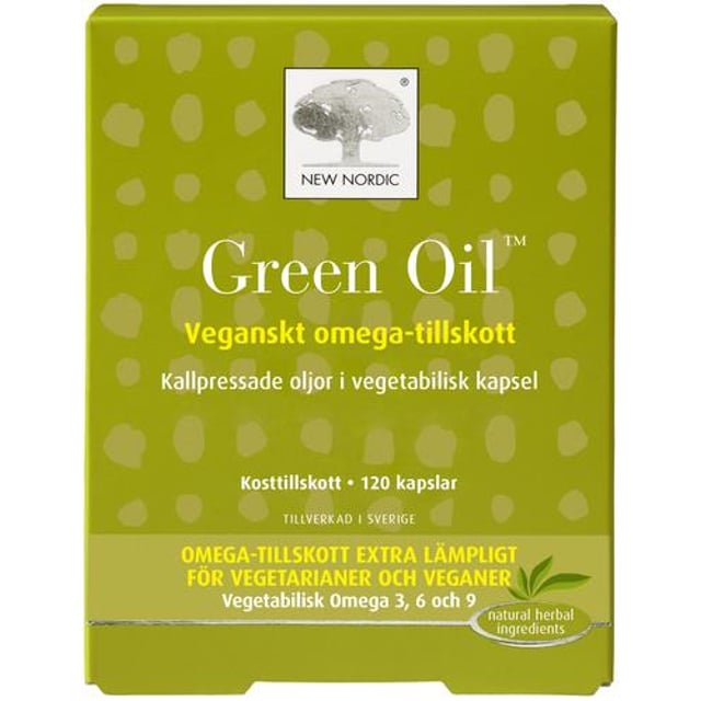 New Nordic Green Oil 120 st