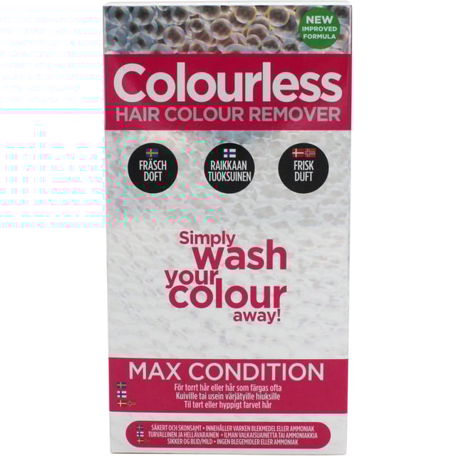 Colourless Haircolour Remover Max Condition