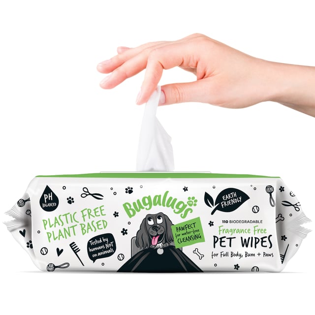 Bugalugs Biodegradable Wipes 110 st