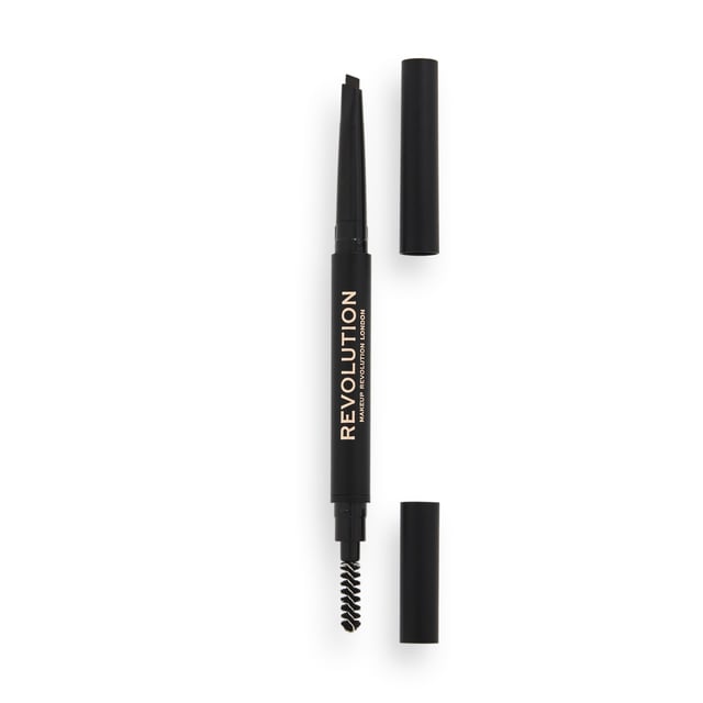 Makeup Revolution Duo Brow Definer Pencil Dark Brown 0,25g