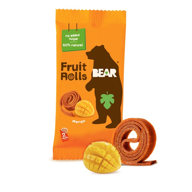 BEAR Fruktrullar Mango 20g