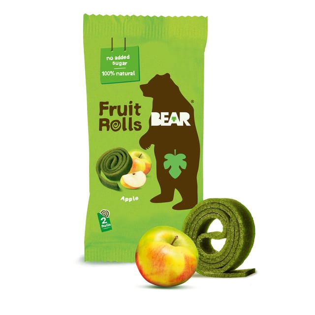 BEAR Fruktrullar Äpple 20g