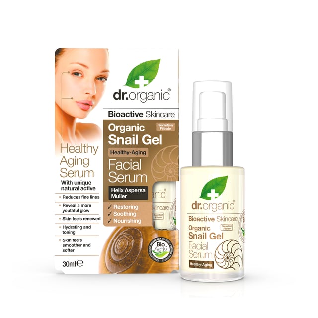 Dr Organic Snail Gel Healthy Aging Face Serum 30 ml