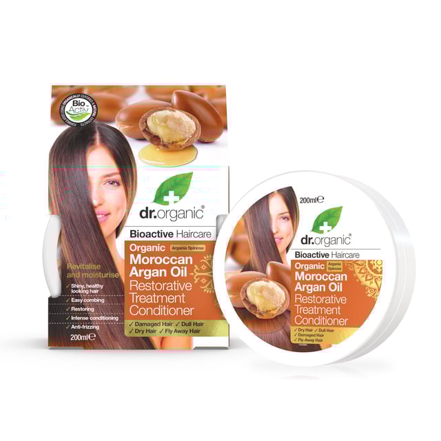 Dr Organic Hårinpackning Arganolja 200 ml