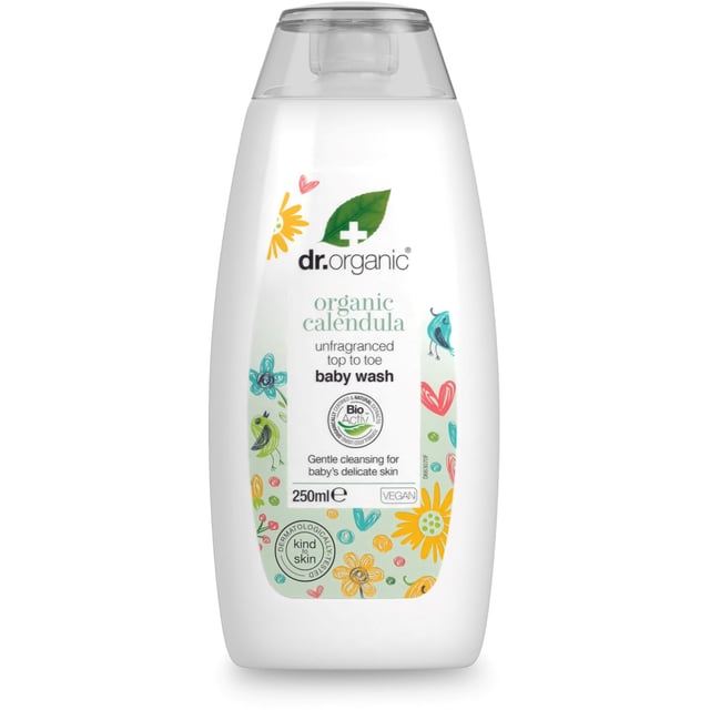 dr Organic Calendula Baby Top To Toe Wash 250 ml