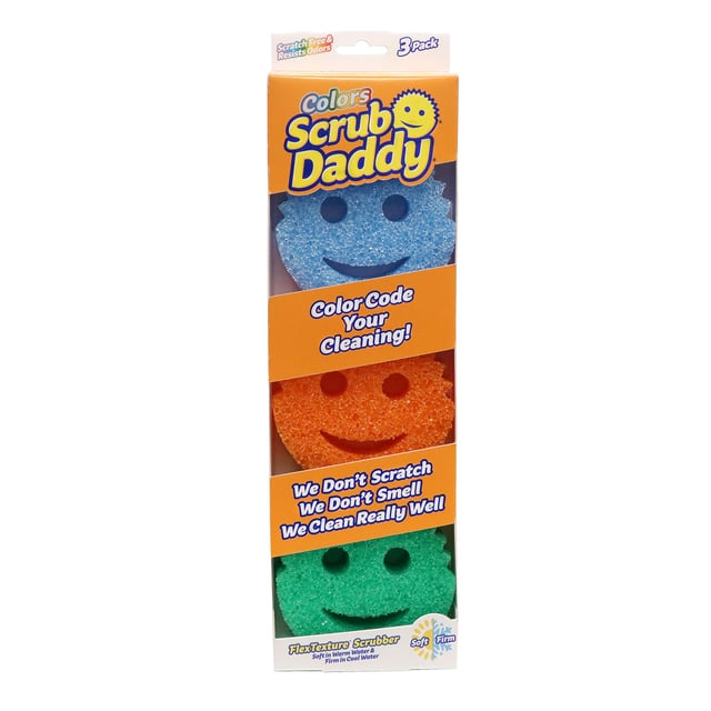 Scrub Daddy Colour 3 pack