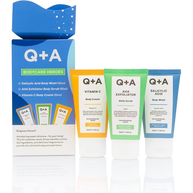 Q+A Bodycare Heroes Gift Set