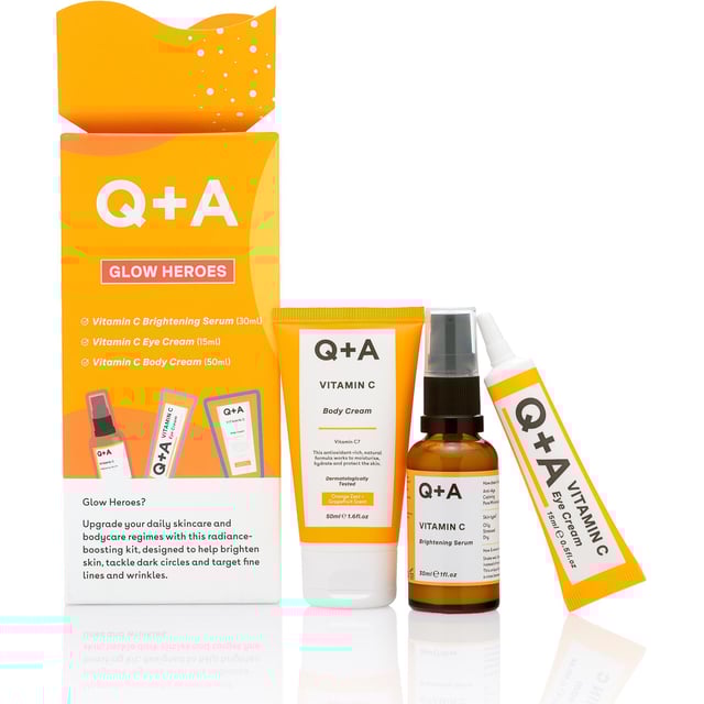Q+A Glow Heroes Skincare Gift Set