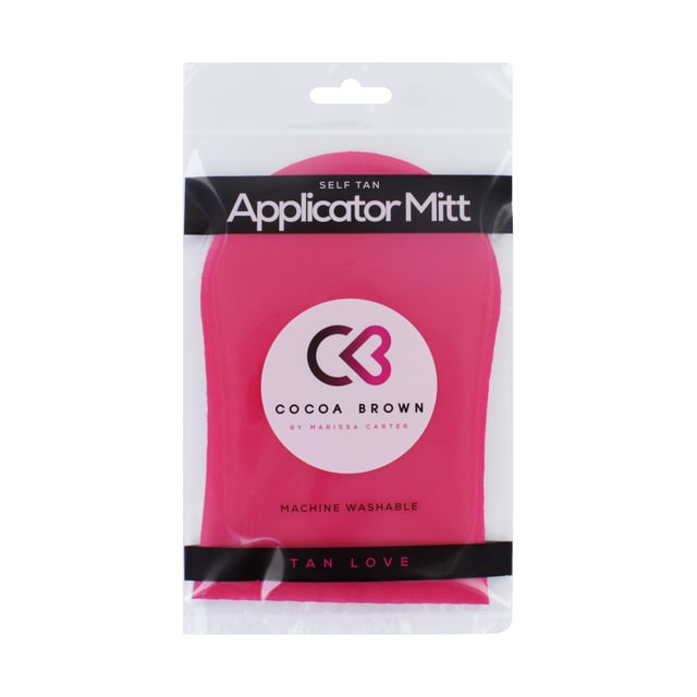 Cocoa Brown Pink Tanning Mitt 1 st