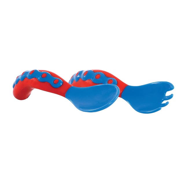 Nuby Starter Spoon & Fork 9m+Blue/Red 1 st