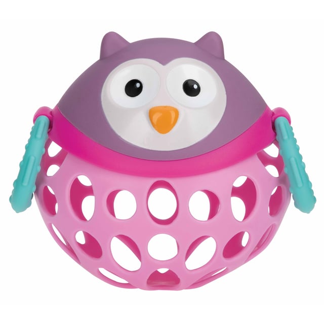Nuby Silly Shaker Toy Owl +3 månader 1 st