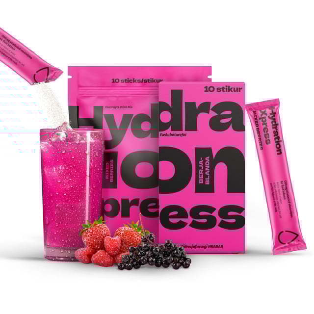 Happy Hydrate Hydration Xpress Mixed Berries 10-Pack