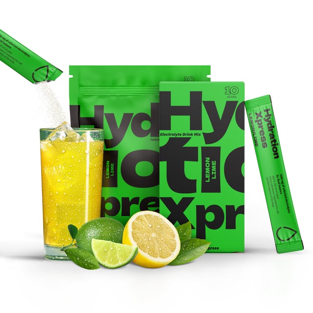 Happy Hydrate Hydration Xpress Lemon/Lime 10-Pack