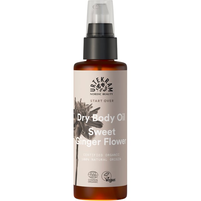 Urtekram Beauty Sweet Ginger Flower Body Oil 100 ml