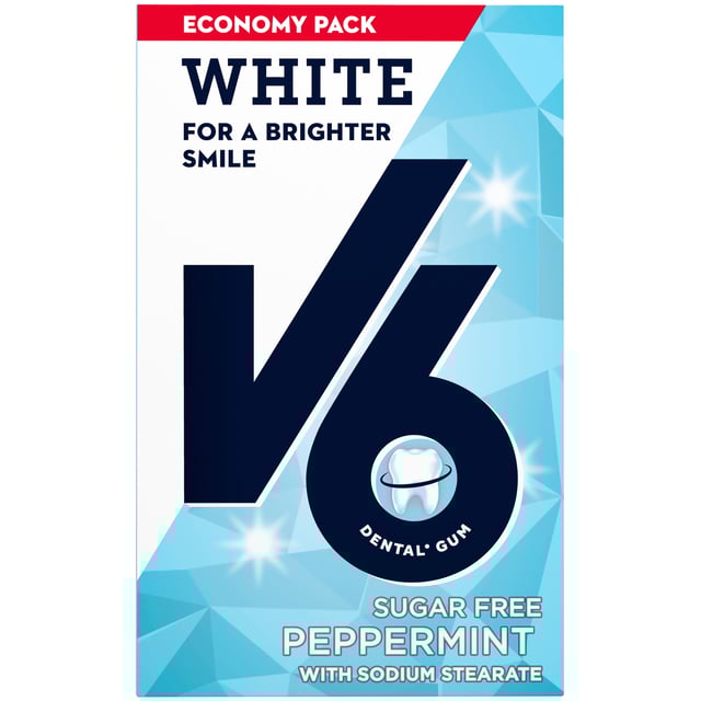V6 White Peppermint 72 g