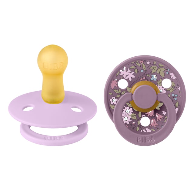 BIBS x Liberty Colour Chamomile Lawn Latex Size 2 Violet Sky Mix 2st
