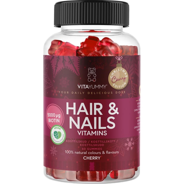VitaYummy Hair & Nails Cherry 60st