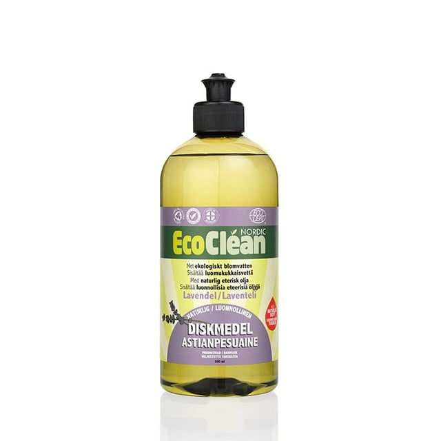EcoClean Diskmedel Lavendel 500 ml