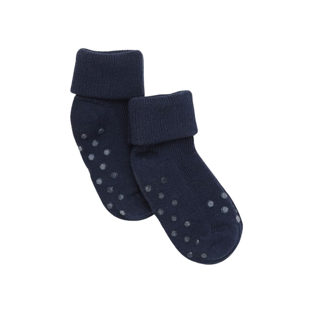 minymo Baby Rib Socks Stl 15/18 Black 1 par
