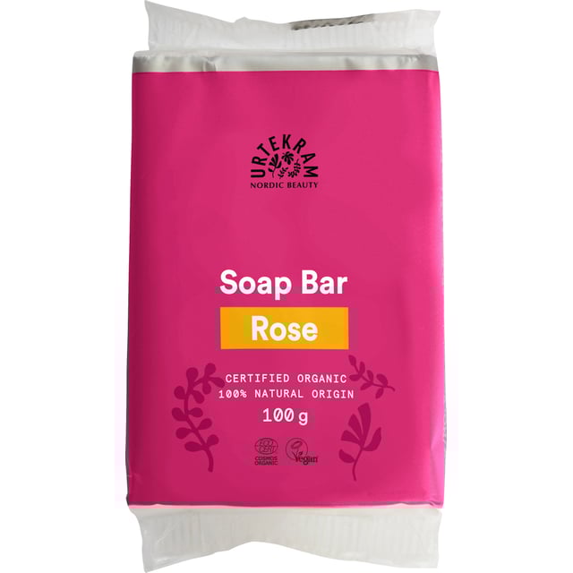 Urtekram Beauty Rose Soap Bar 100 g