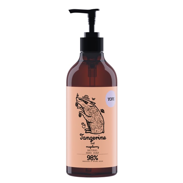 YOPE Hand Soap Tangerine & Raspberry 500 ml