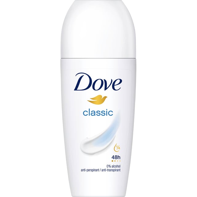 Dove 48h Classic Antiperspirant Deo Roll-on 50ml