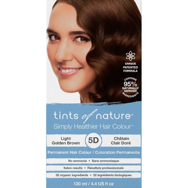 Tints of Nature Hårfärg 5D Light Golden Brown