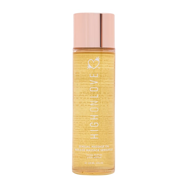 HighOnLove Sensual Massage Oil Litchi Martini 120ml