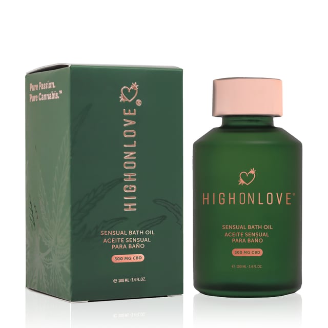 HighOnLove CBD Bath and Body Oil 100ml