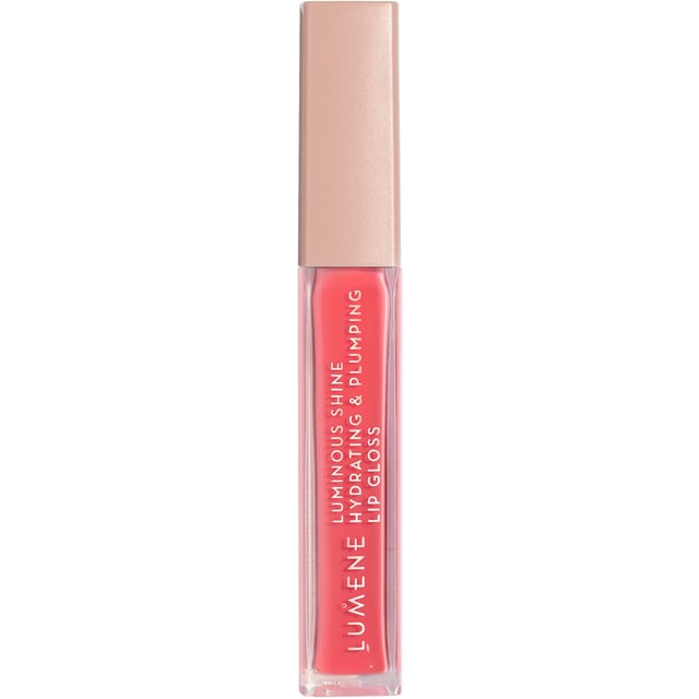 Lumene Luminous Shine Hydrating & Plumping Lip Gloss 4 Peach Pink 5 ml