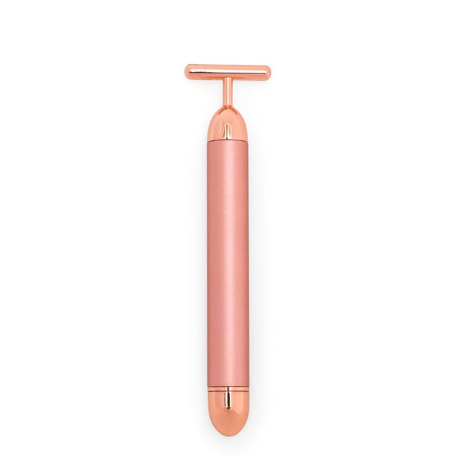 Zoe Ayla Vibrating Facial Massage Roller Rose Gold 1 st