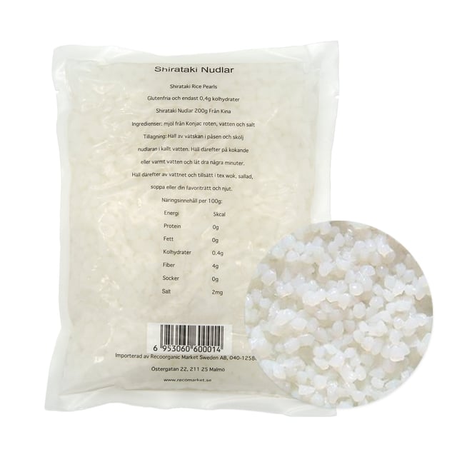 Rawfoodshop Shirataki Pearls 200 g