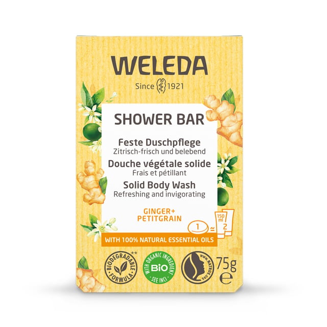 Weleda Shower Bar Ginger 75 g