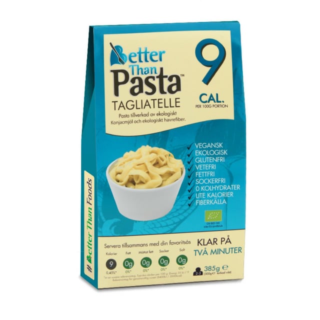 Rawfoodshop Better Than Pasta Tagliatelle Eko 385 g