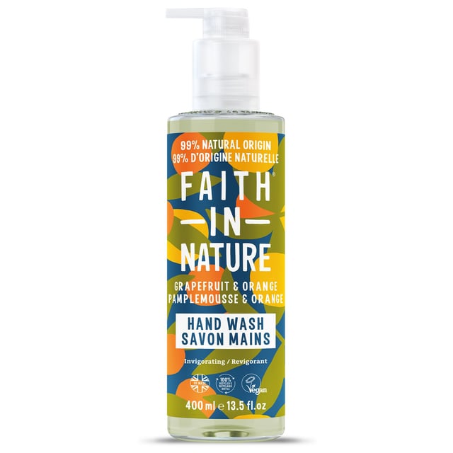 Faith In Nature Hand Wash Grapefruit & Orange 400 ml