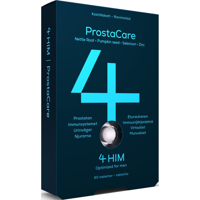 4Him ProstaCare Kosttillskott 60 tabletter