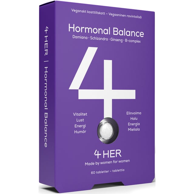 4Her Hormonal Balance Kosttillskott 60 tabletter