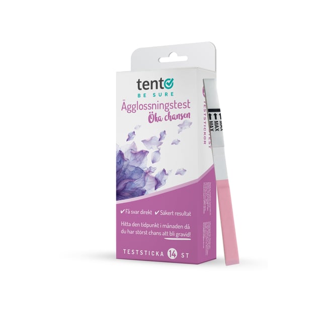 tento BE SURE Ägglossningstest Sticka 14 st