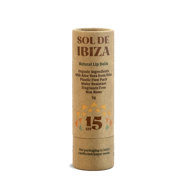 Sol de Ibiza Plastic Free Lip Balm SPF15 5g