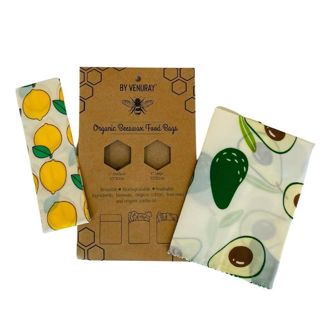 Venuray Bivaxpåsar Citron & Avocado 2 st