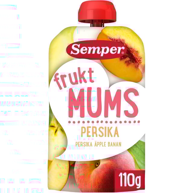 Semper Fruktmums Persika 110g