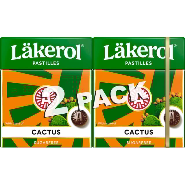 Läkerol Cactus 2 x 25 g