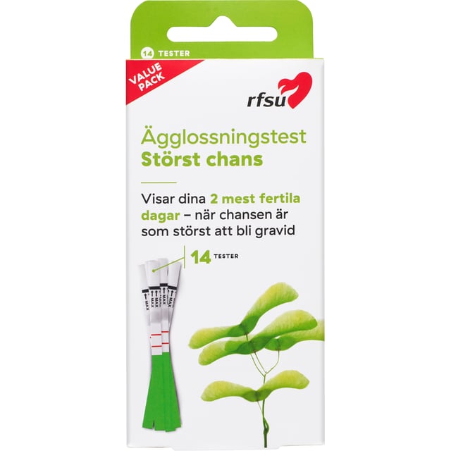 RFSU Ägglossningstest Störst Chans 14 st