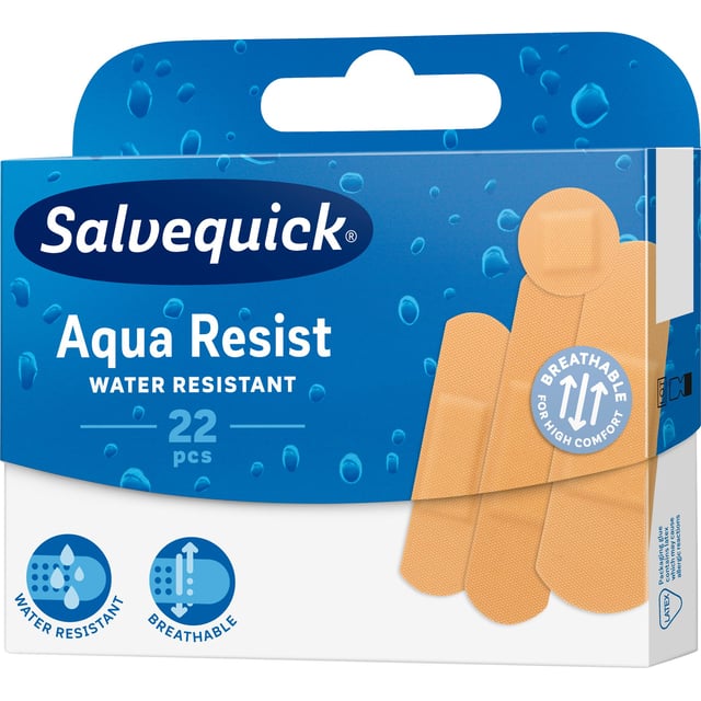 Salvequick Aqua resist mix 22 st