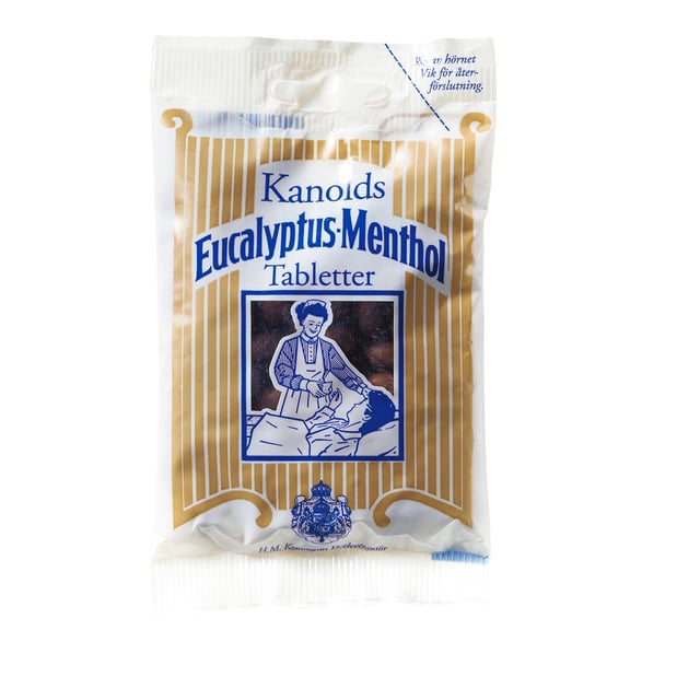Kanolds Halstabletter Eucalyptus & Menthol 65 g