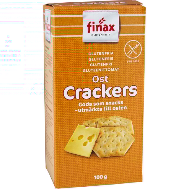 Finax Cheese Crackers 100 g