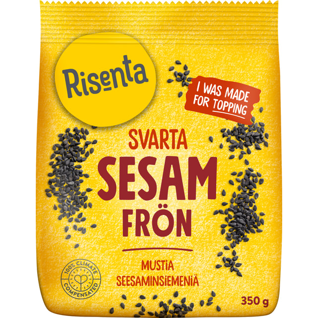 Risenta Svarta Sesamfrön 35 g