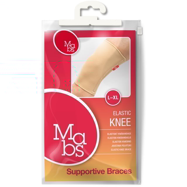 Mabs Elastiskt knäbandage beige L/XL