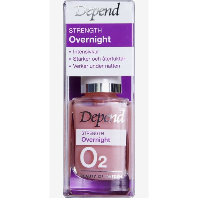 Depend O2 Strength Overnight 10 ml