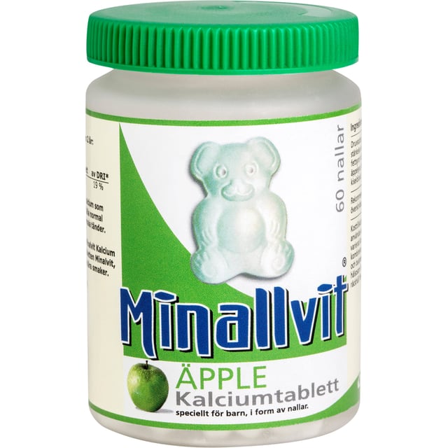 Minallvit Kalcium 60 sugtabletter